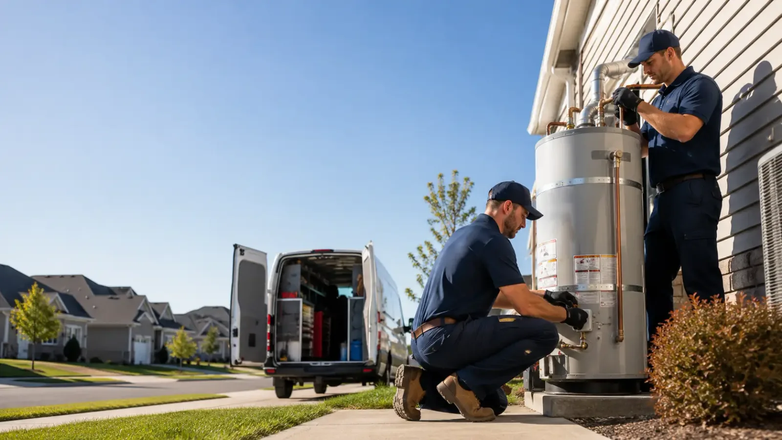 Water Heater Installation in Los Ebanos, TX